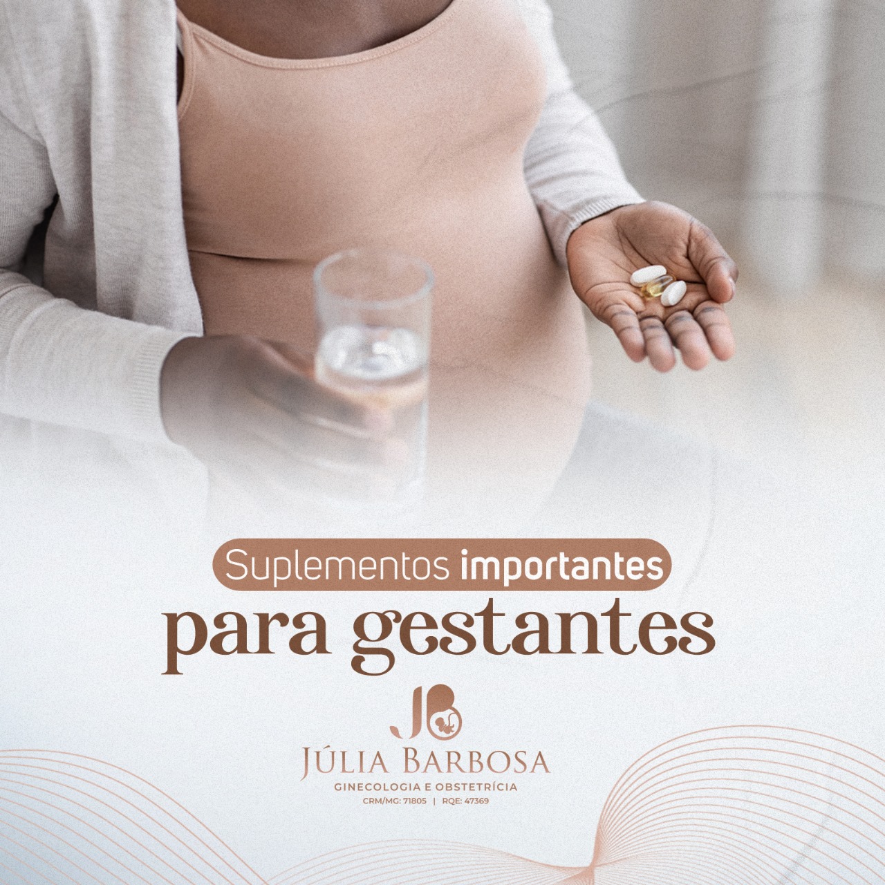 Suplementos importantes na gestação